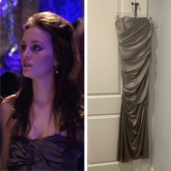 SOLD Blair Waldorf ✨ Vera Wang Strapless Gown - Picture 2 of 10